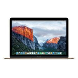 Apple MacBook, Intel Core M3, 8GB RAM, 256GB Flash Storage, 12 Retina Display Gold